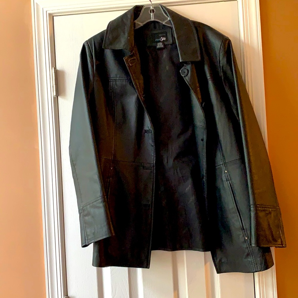 Leather jacket
